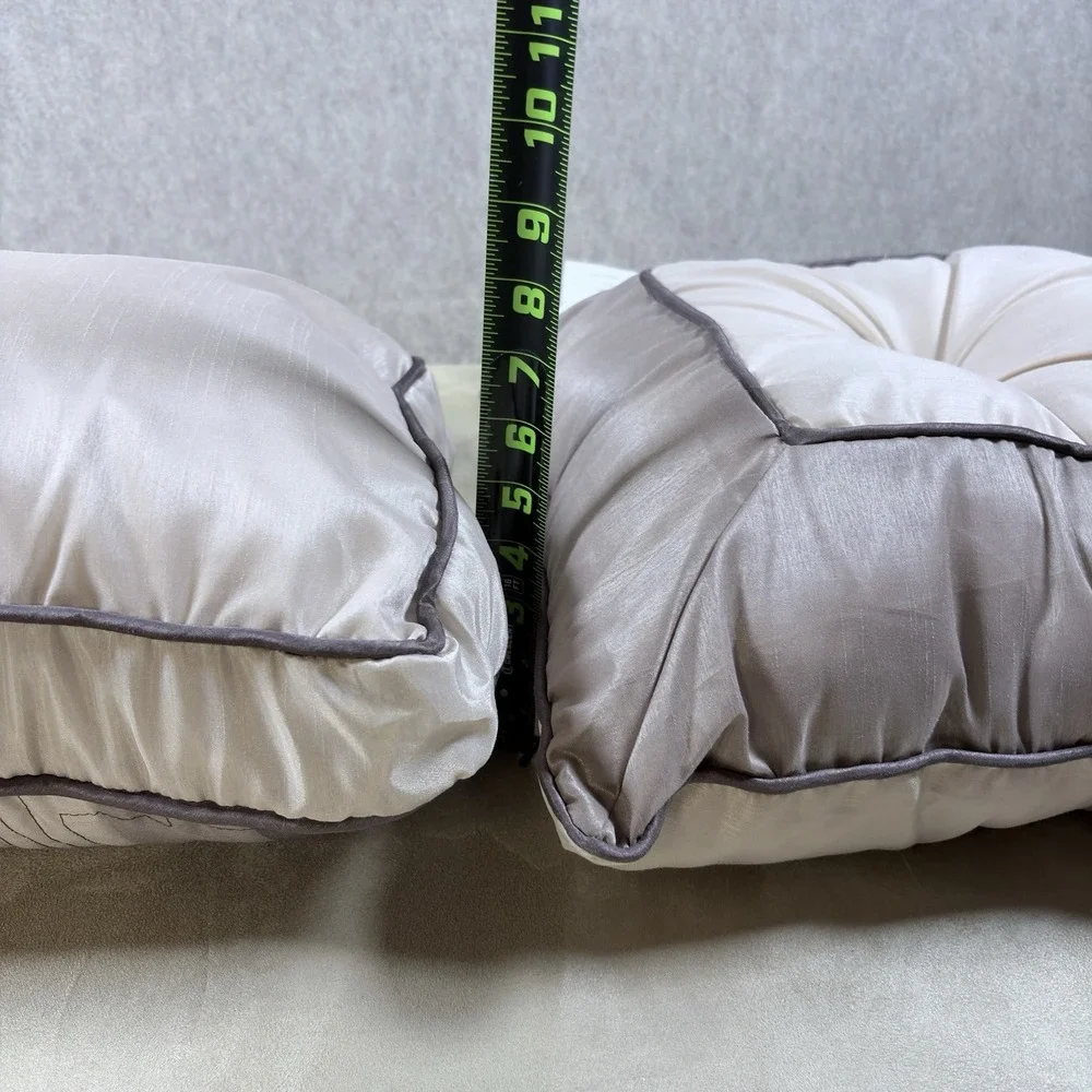 Victoria Classic Mix Pillow and Rectangle Pillow Set of Two New No Tag (217)